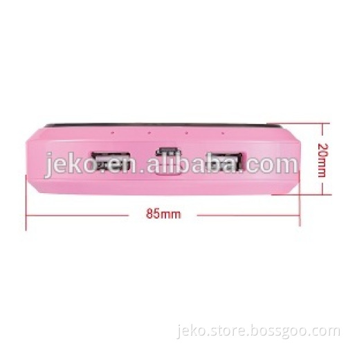 6000mAh powerbank portable mirror power bank for phones multi-function powerbank
